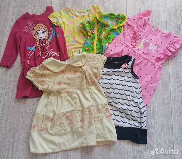 Вещи пакетом на девочку 1-2 года