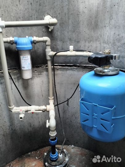 Скважина+кессон