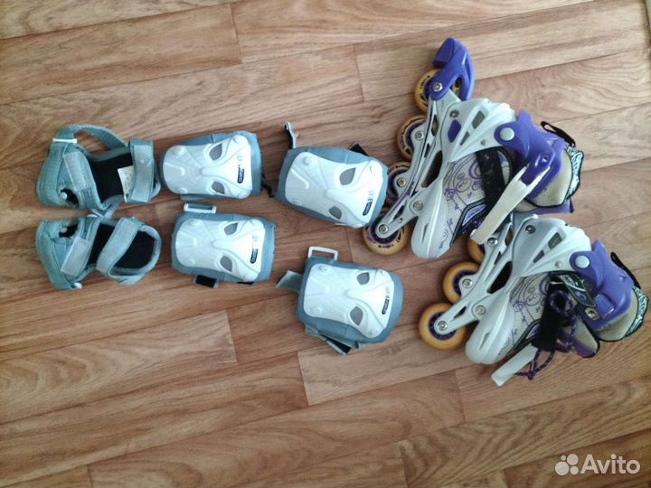 Детские ролики и защита