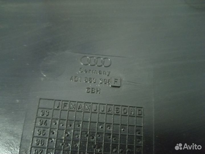 Обика центральной консоли Audi A8D2