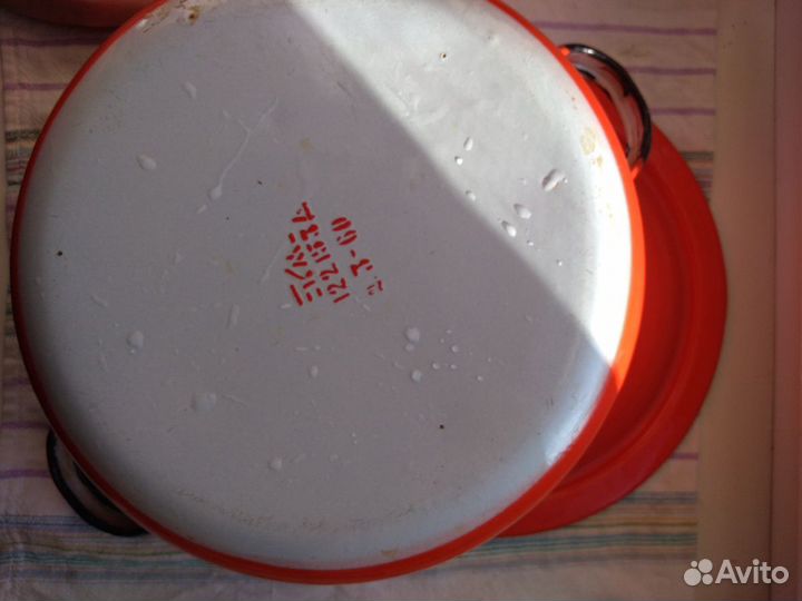 Плоская кастрюля. СССР