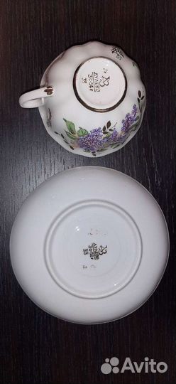 Сервиз чайный Сирень Дулёво 1956 г