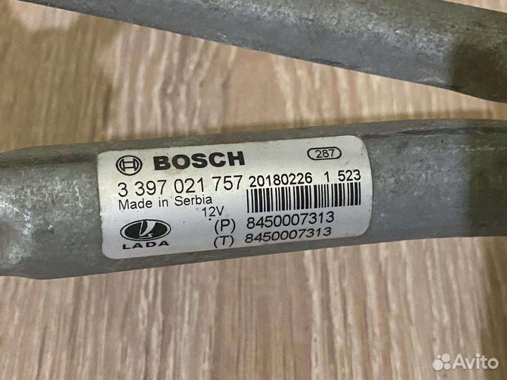 Трапеция дворников Vesta