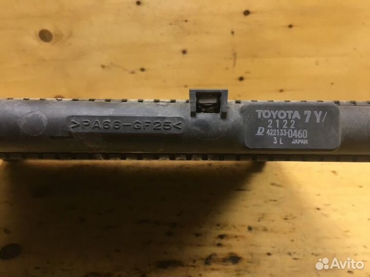 Радиатор двигателя toyota sienta