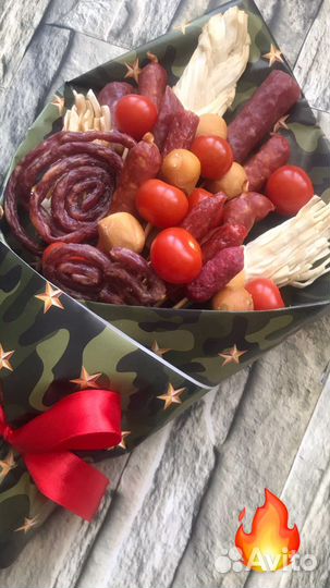 Мужские букеты, подарочные боксы