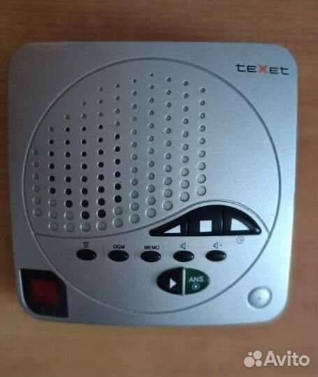 Автоответчик Texet без провода от сети