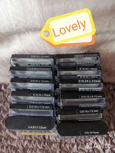 Ресницы для наращивания Barbara, Lovely, Lash go