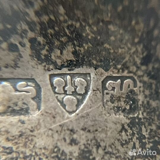 Сольница. Англия. 1910.Серебро 925