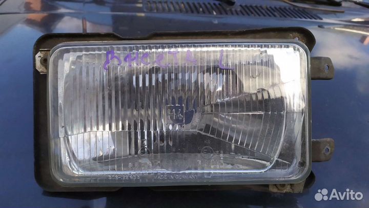 Фара левая volkswagen jetta 2 1990г