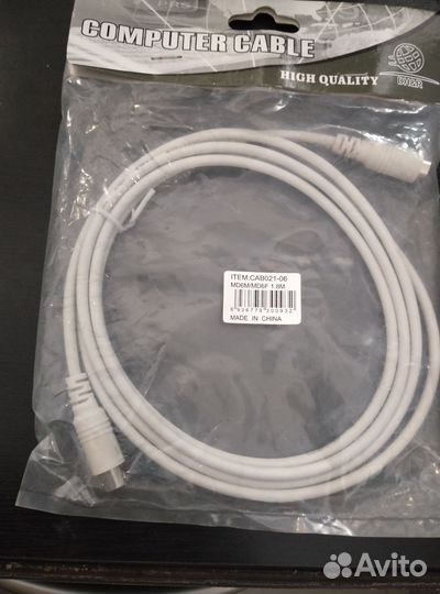 Кабель - удлинитель PS/2 для мыши, клавиатуры