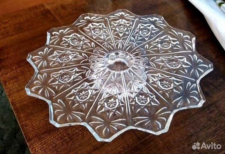 Хрустальная тортница СССР