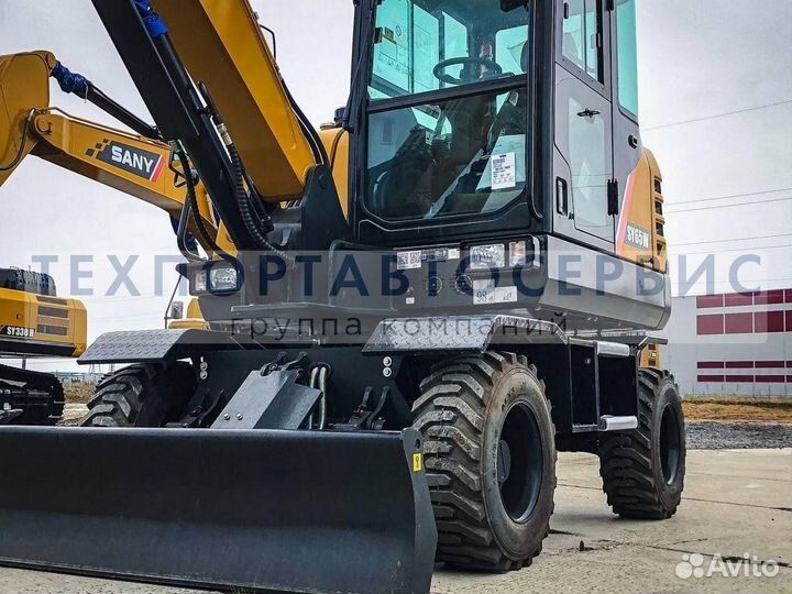 Мини-экскаватор Sany SY65W, 2023