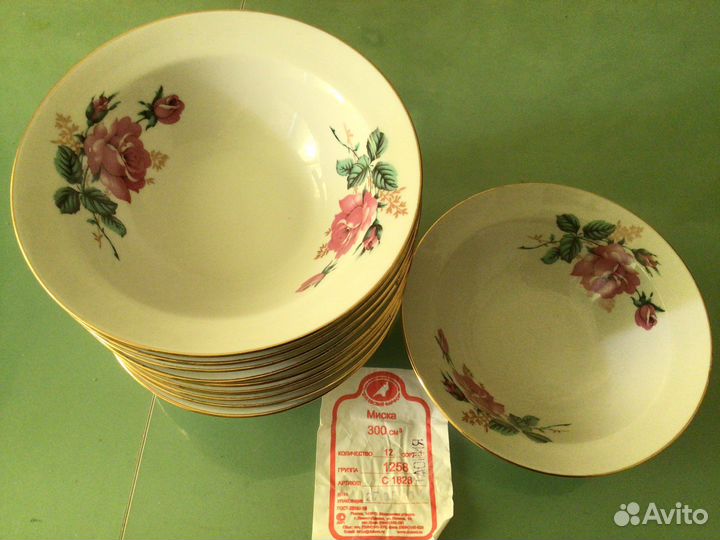 Тарелка 12 шт Дулево