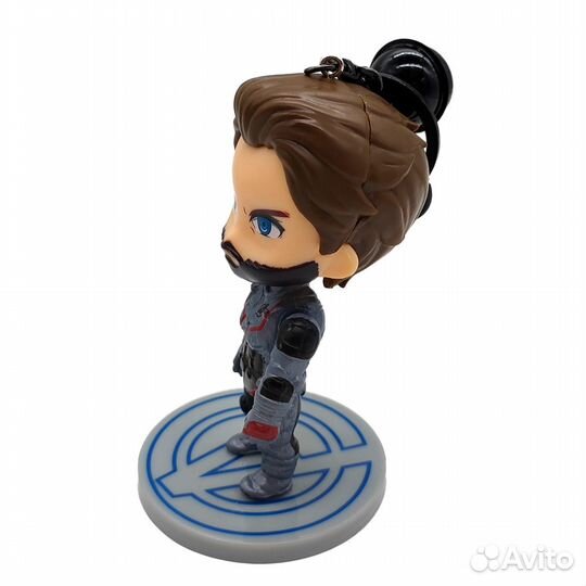 Фигурка-брелок с колокольчиком Капитан Америка 9см