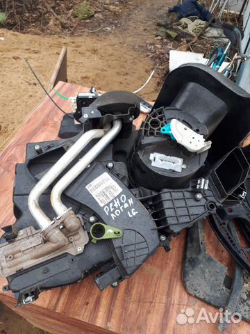 Renault Logan Рено Логан печка в сборе