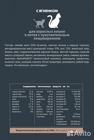 Сухой корм для кошек