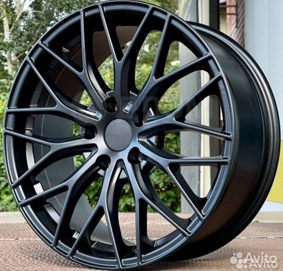 Литые диски r18 toyota lexus KoKo черный мат