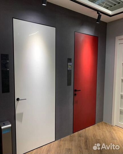 Скрытая дверь с коробкой