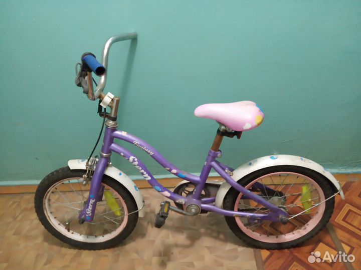 Детский велосипед бу 16