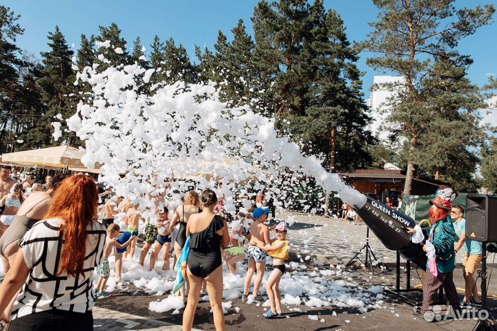 Пенная вечеринка и аниматоры