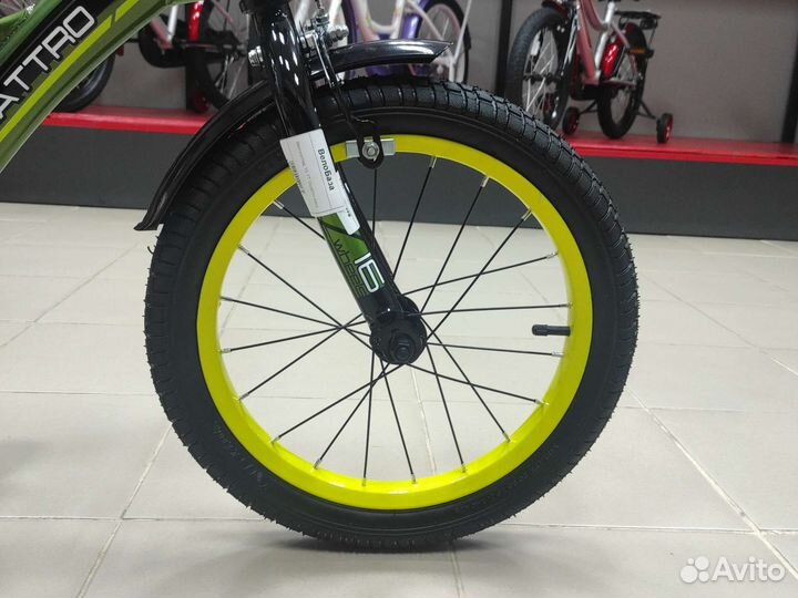 Велосипед детский 16 TT Quattro хаки