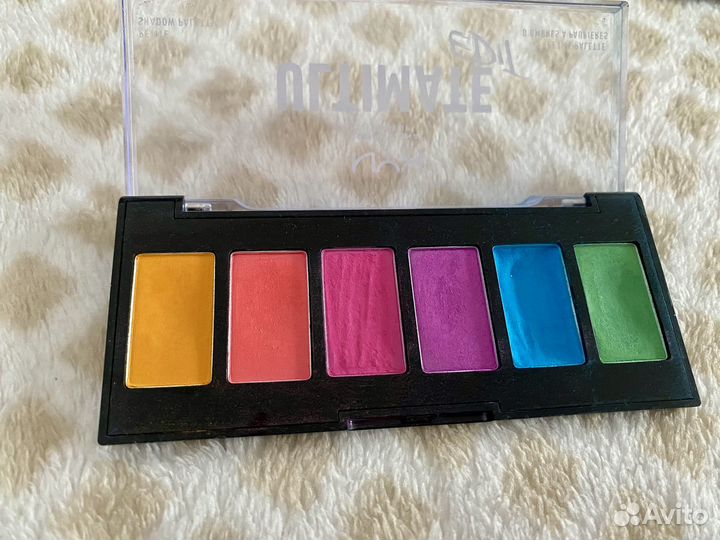 Тени для век nyx maybelline