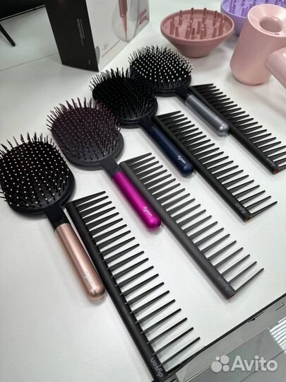 Расческа dyson 2in1