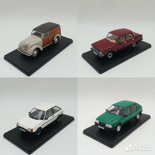 Легендарные советские автомобили 1:24 Hachette