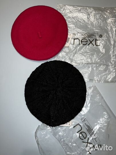 Берет next новый 2 шт