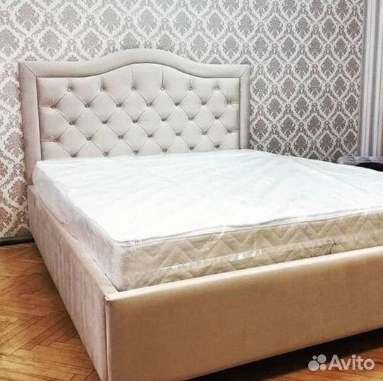 Кровать двуспальная. Гарантия 18 мес