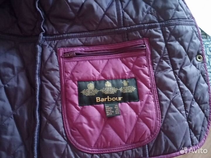 Стёганая куртка barbour 46-48 размер