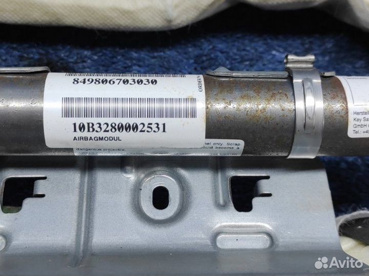 Подушка безопасности шторка левая Mini Countryman