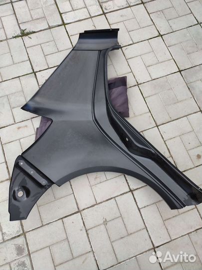 Крыло заднее левое Шкода Фабия 2