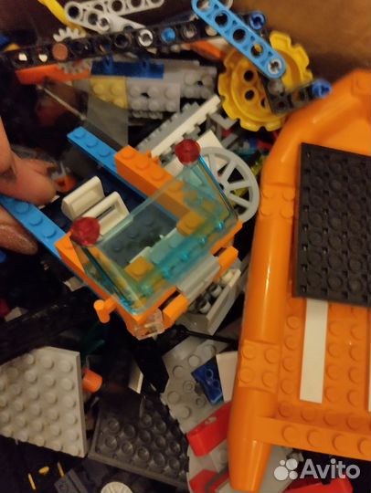 Lego россыпью коробке