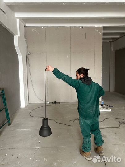 Светильник икеа хектар 22 см