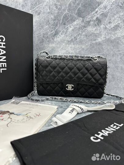 Сумка chanel натуральная кожа
