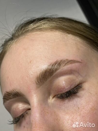 Брови: окрашивание, долговременная укладка