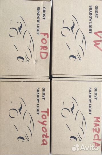 Проекция логотипа авто (ghost shadow light)