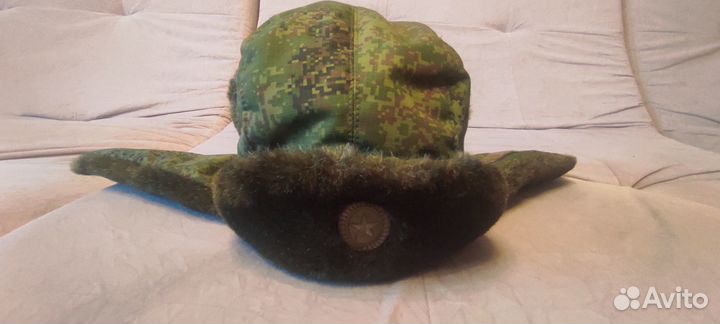 Шапка ушанка вкпо