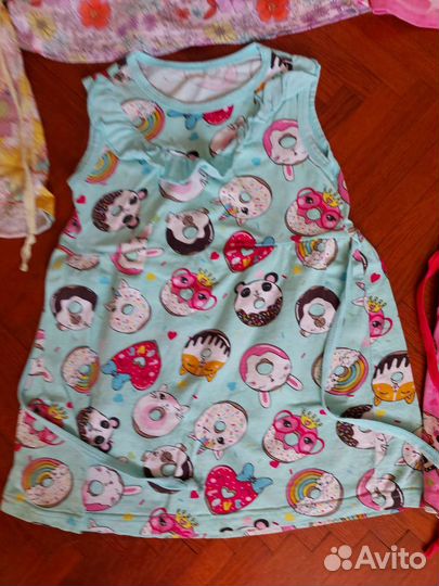 Вещи пакетом на девочку 98-104