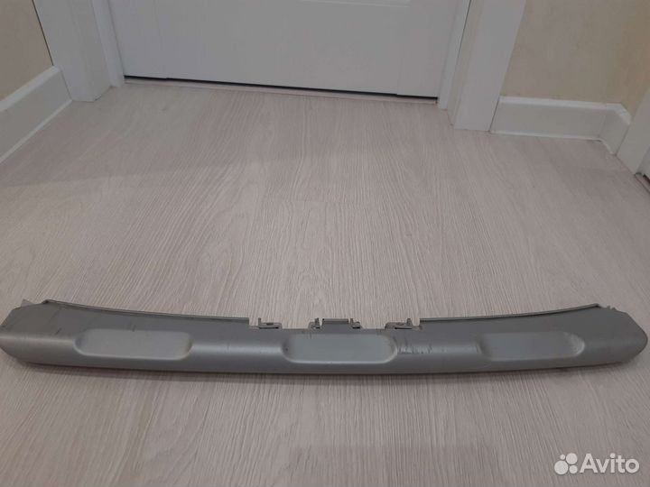 Накладка на бампер Renault Sandero stepway