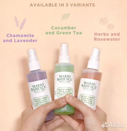 Спрей для лица Mario Badescu