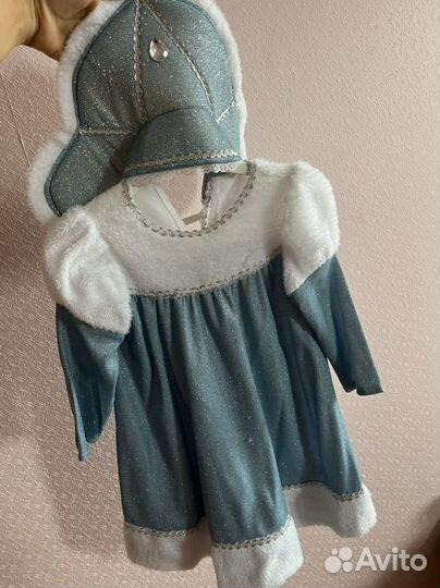 Новогодний костюм снегурочки