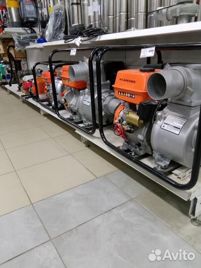 Мотопомпы для чистой и грязной воды 25,50,80,100мм