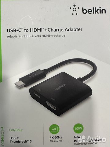 Belkin USB-C to hdmi + Charge Adapter