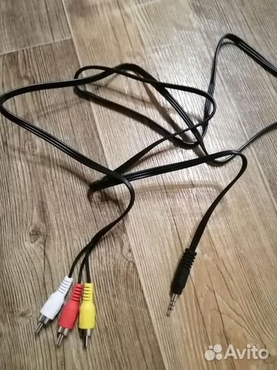 Шнур штекер Джокер3.5.на3 тюльпана(аудио видео)