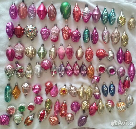 Елочные игрушки СССР
