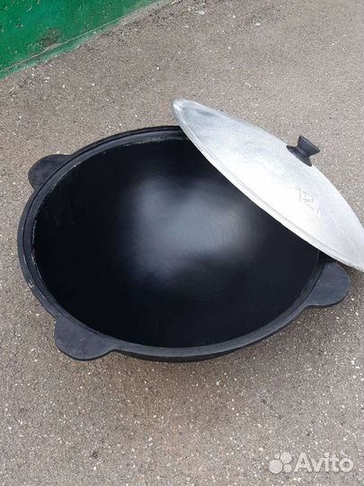 Казан чугунный 12 литров новый