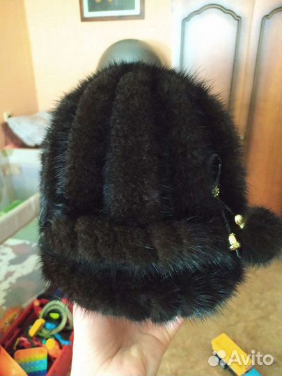 Шапка норковая