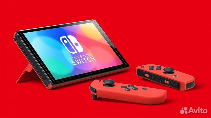 Nintendo Switch Oled Mario Red Edition